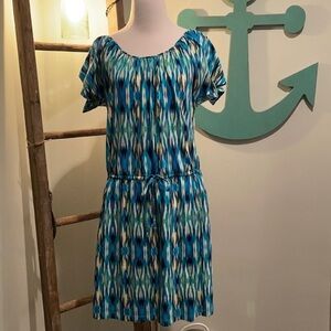 Kim Rogers tie waist dress